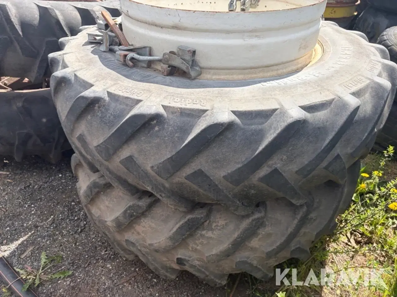 Billede 2 - Tvillingehjul Continental 18.4R38 2 styk med spænder