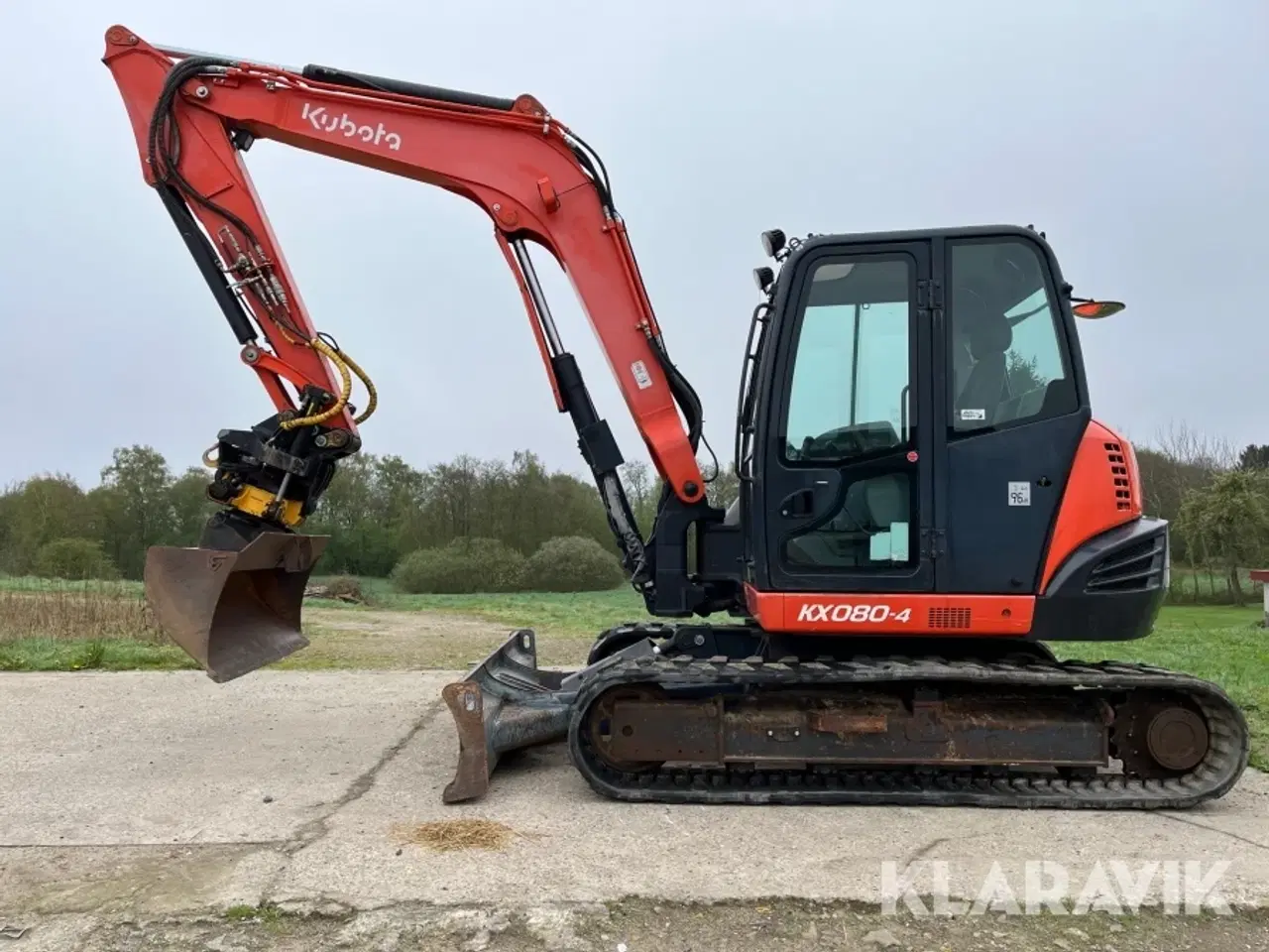 Billede 1 - Gravemaskine 8,2 t Kubota Kx080-4