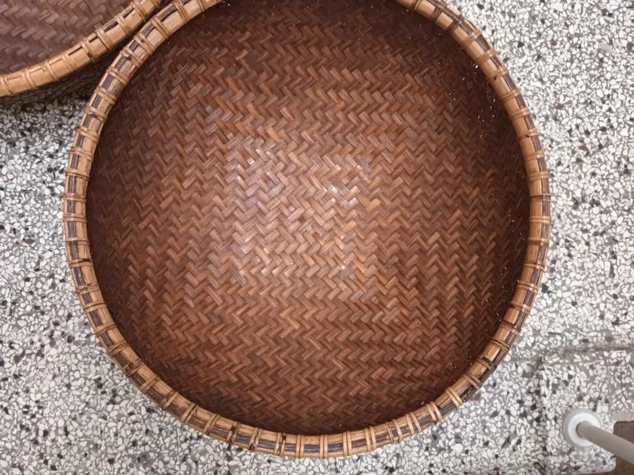 Billede 15 - Bambus og Rattan Frugtkurv med 3 Niveauer