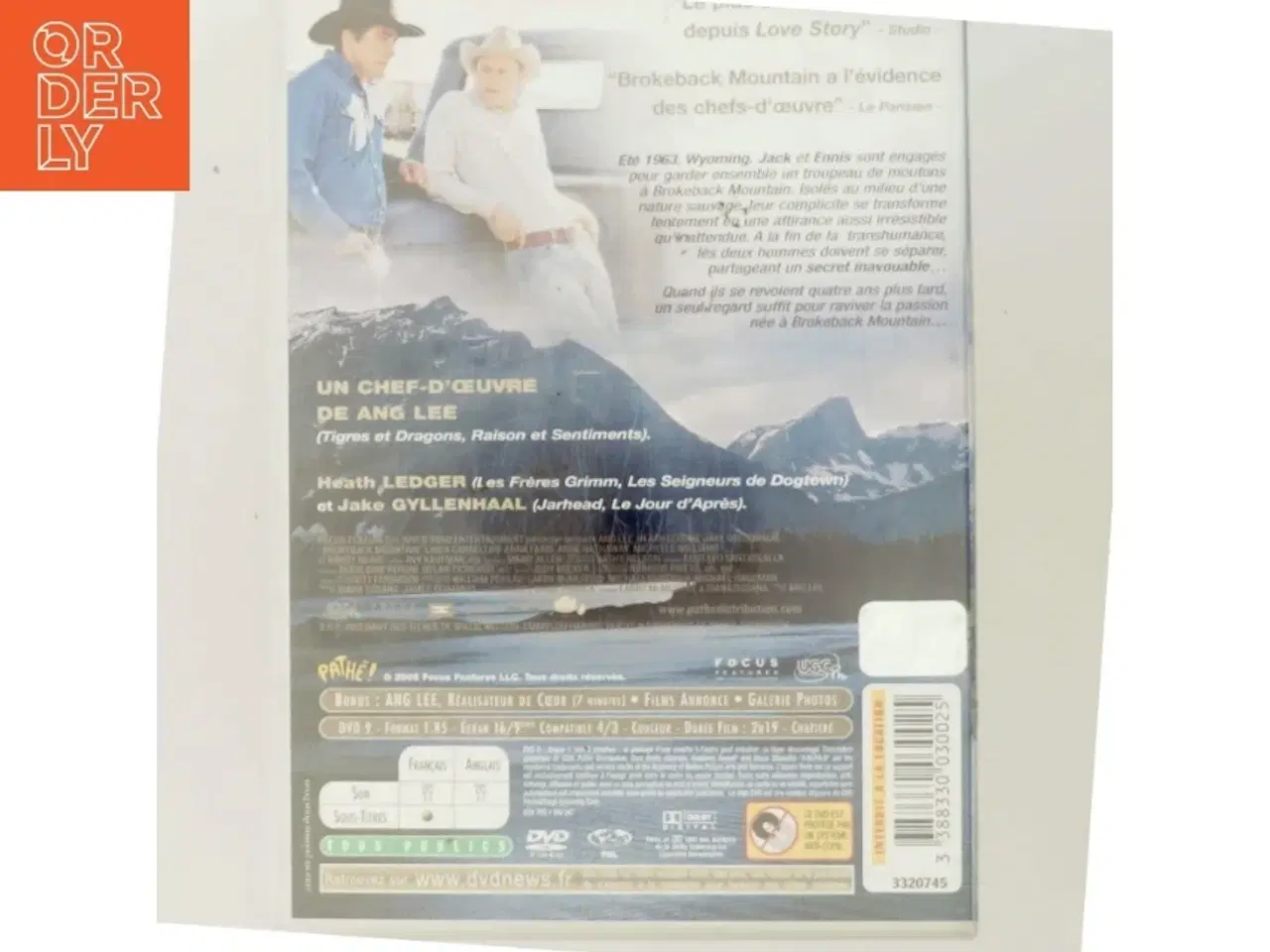 Billede 3 - Le Secret De Brokeback Montain med Heath Ledger (DVD)
