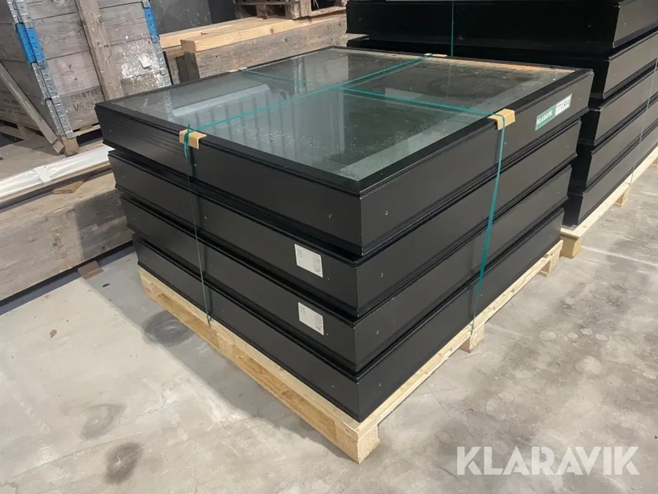 Billede 1 - Ovenlys vinduer Unilite Planlys-glas 4 styk