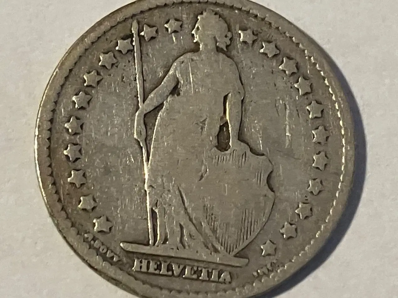Billede 2 - 1 Franc Switzerland 1901