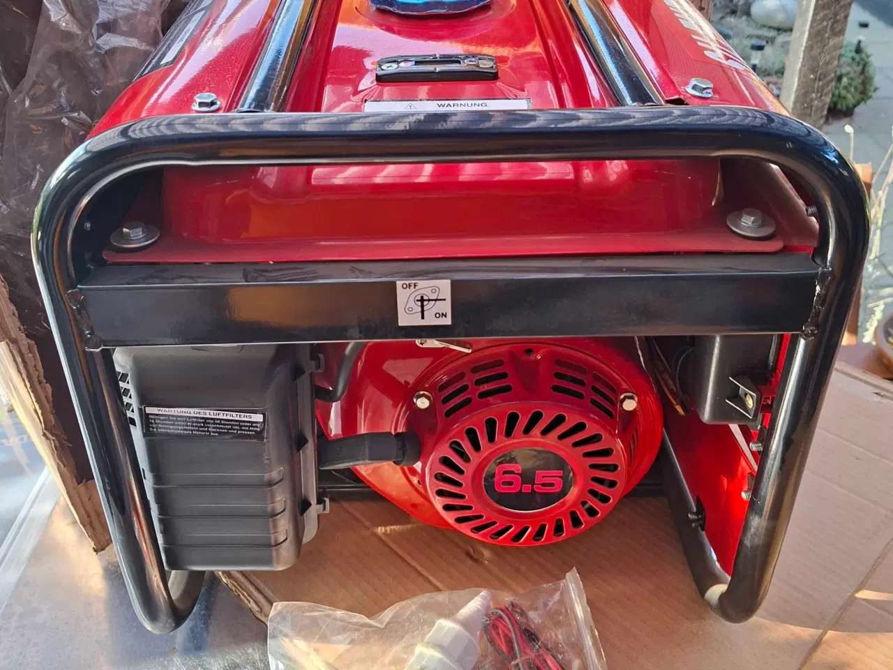 Billede 2 - Fabriksny Gigator 6000S generator (230V og 400V)