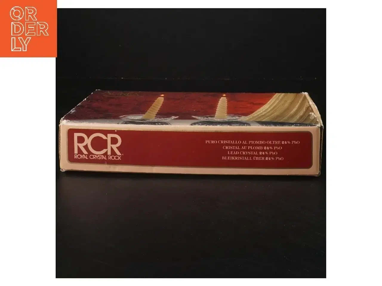 Billede 1 - RCR krystal lysestager, sæt af 2 fra Aurea (str. Ø 11 cm)