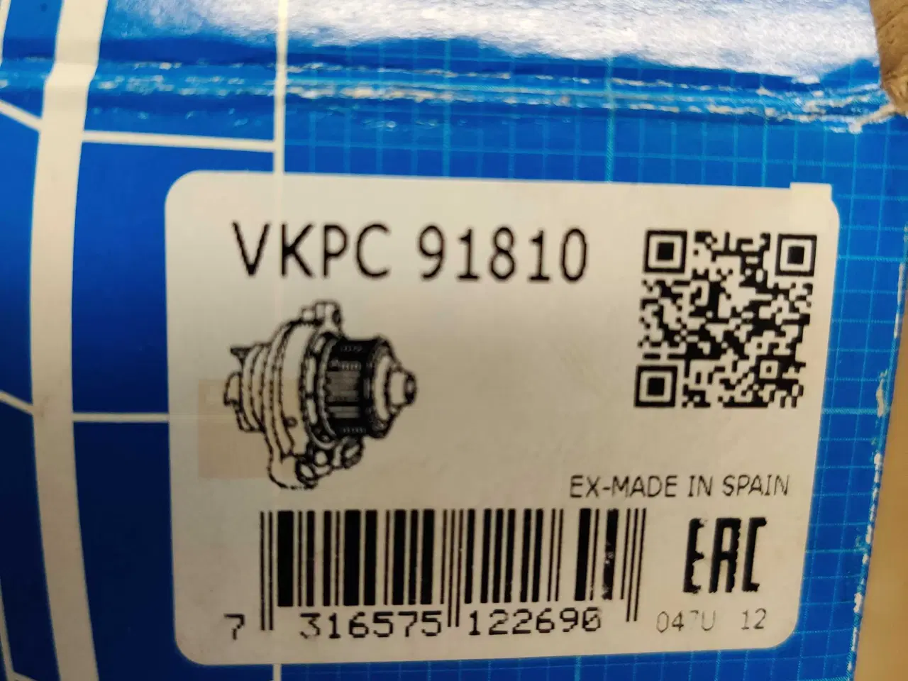 Billede 3 - SKF VKPC 91810 Vandpumpe Peugeot 107