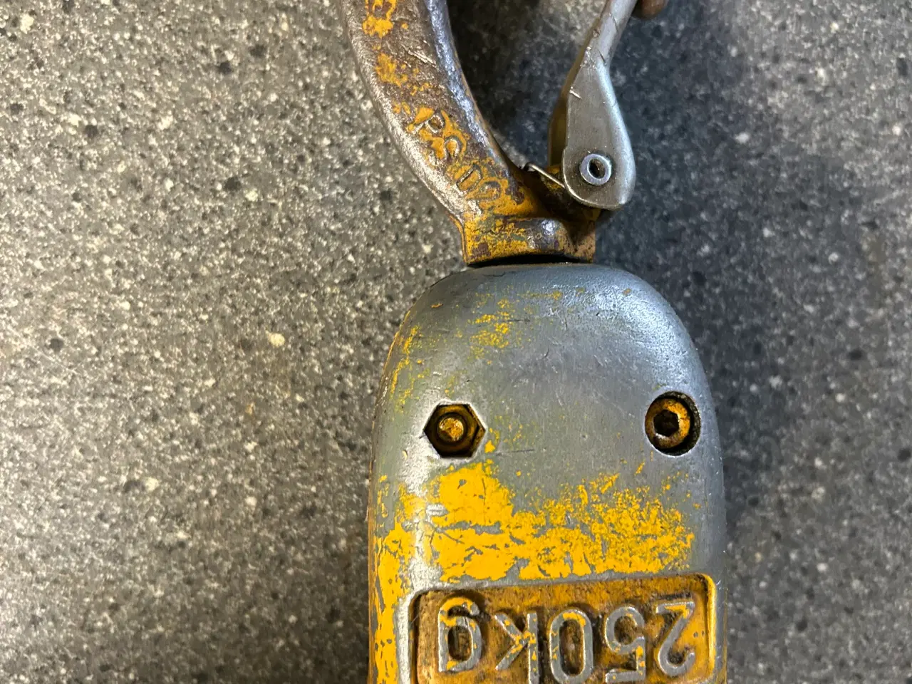 Billede 1 - Demag krog til elkædetalje f. 250 kg løft