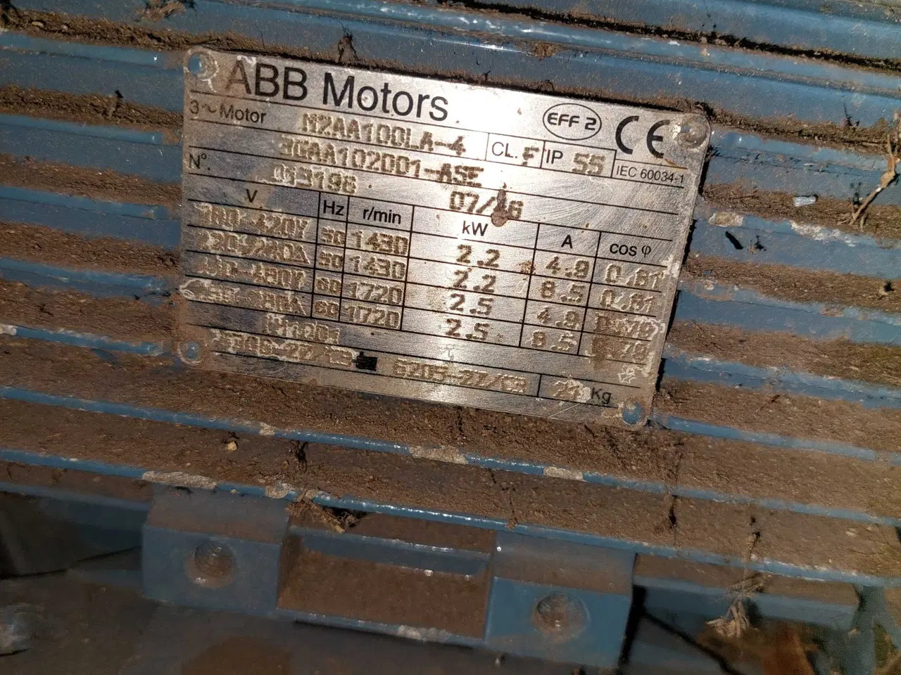 Billede 2 - Elmotor 4 stk