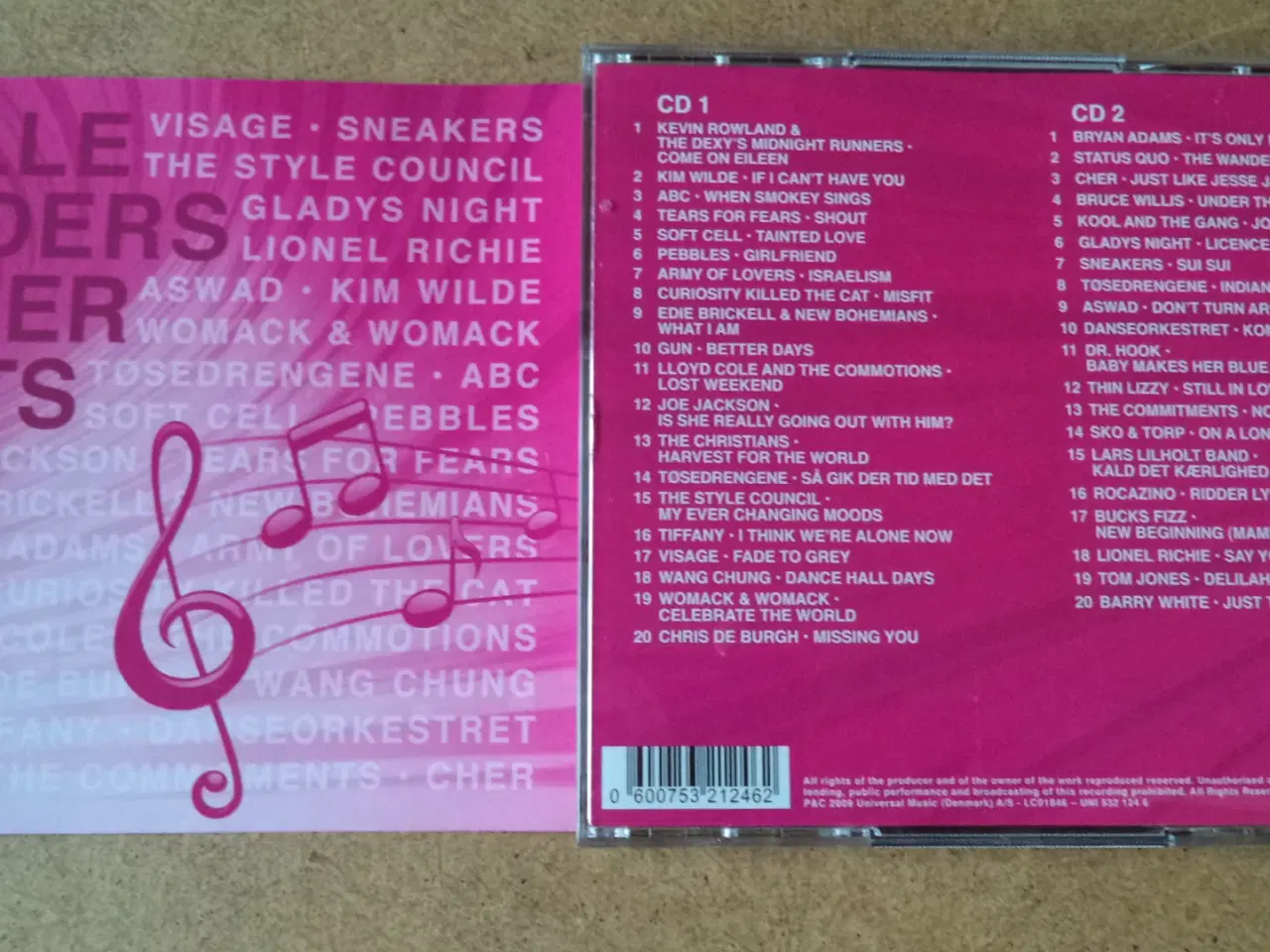 Billede 1 - Opsamling ** Alle Tiders 80'er Hits (2-CD)