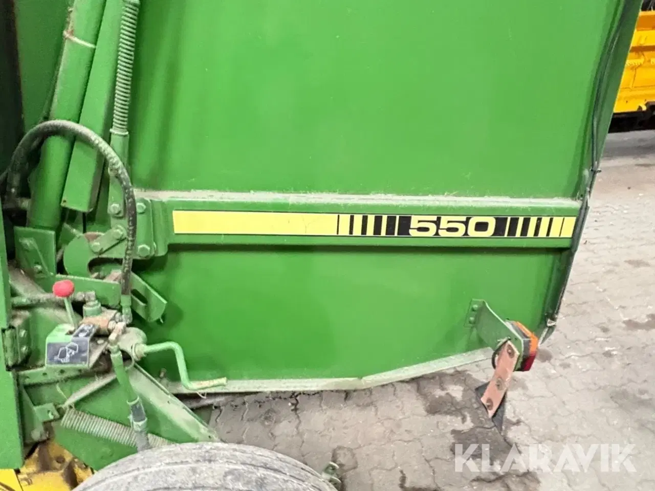 Billede 7 - Rundballepresser John deere 550