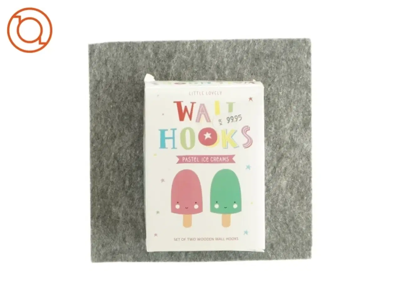 Billede 1 - Vægkrog formet som ispinde (2 styks)