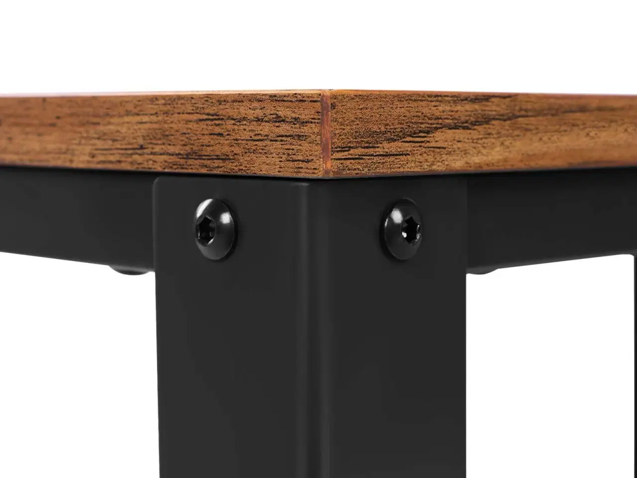 Billede 5 - Rullebord til køkken og stue – VASAGLE industrielt serveringsbord, rustik brun