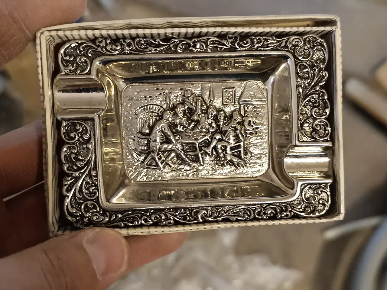 Billede 1 - Antikt askebæger, nyt