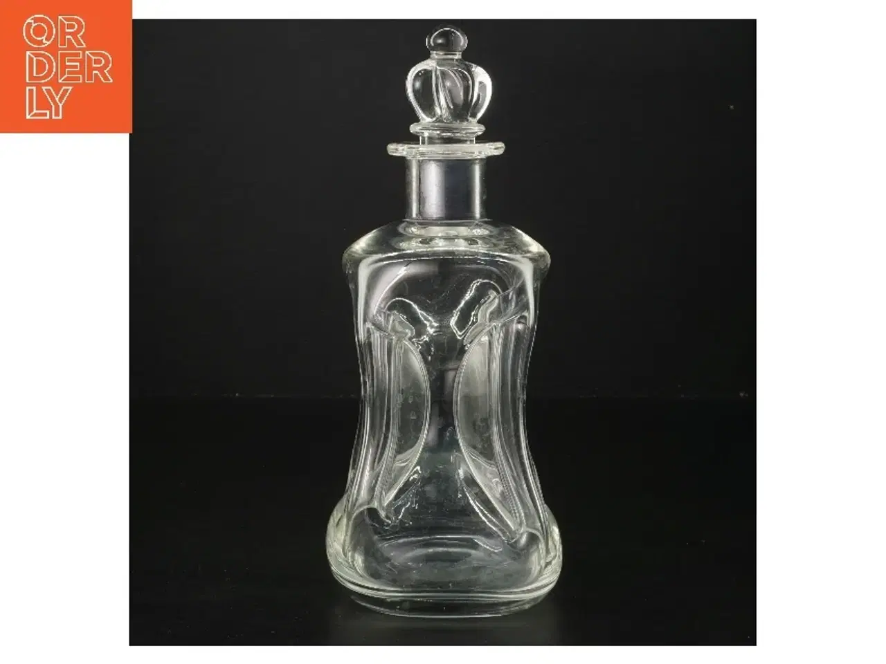 Billede 1 - Glas karaffel med prop (str. 25 cm)