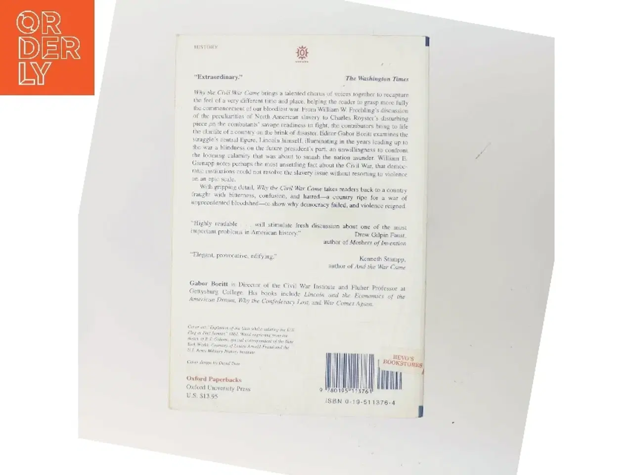 Billede 3 - Why the Civil War Came af David W. Blight (Bog)