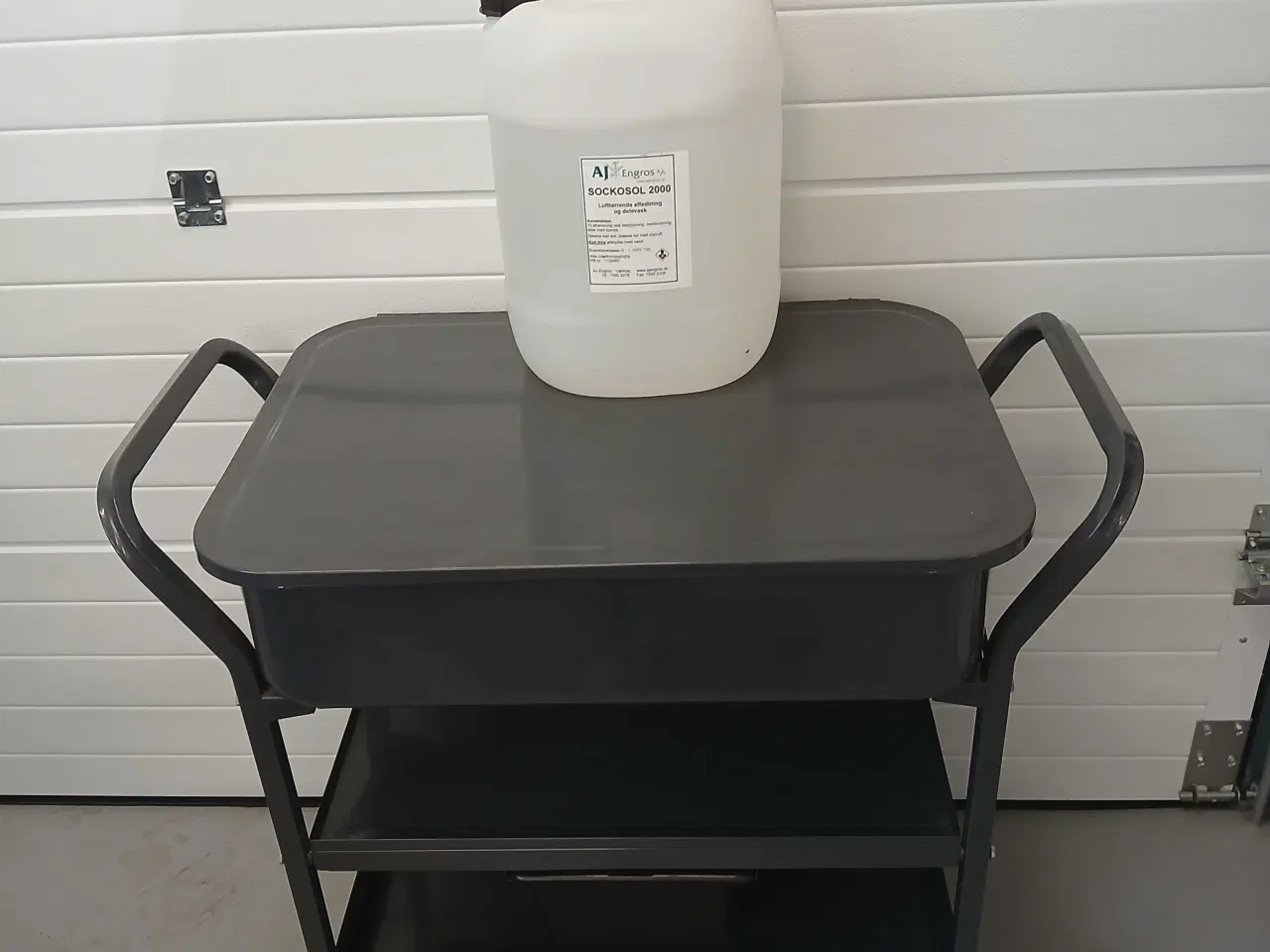 Billede 1 - rensekar på hjul