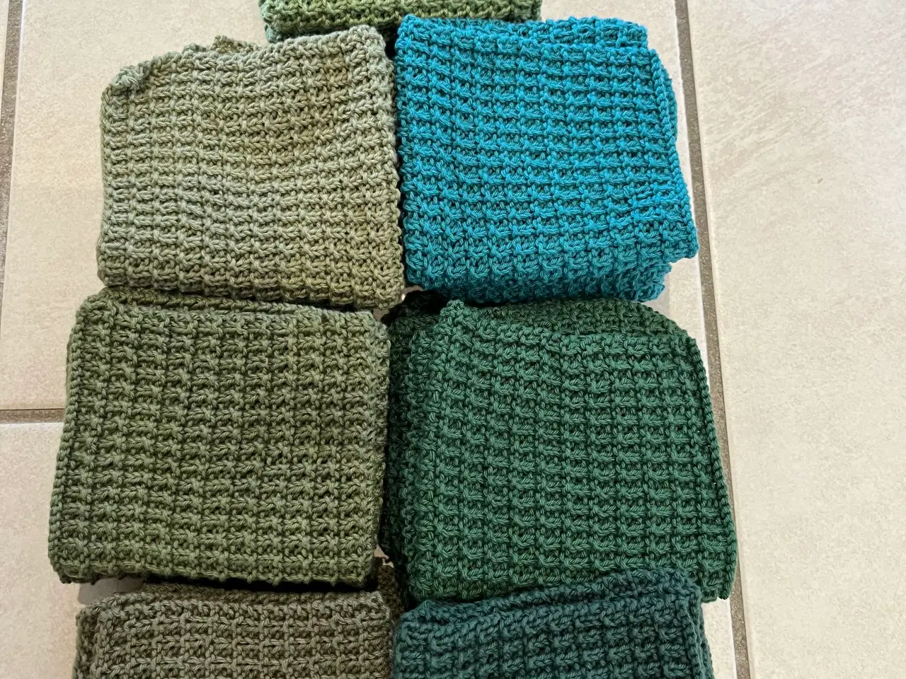 Billede 1 - Strikket karklude