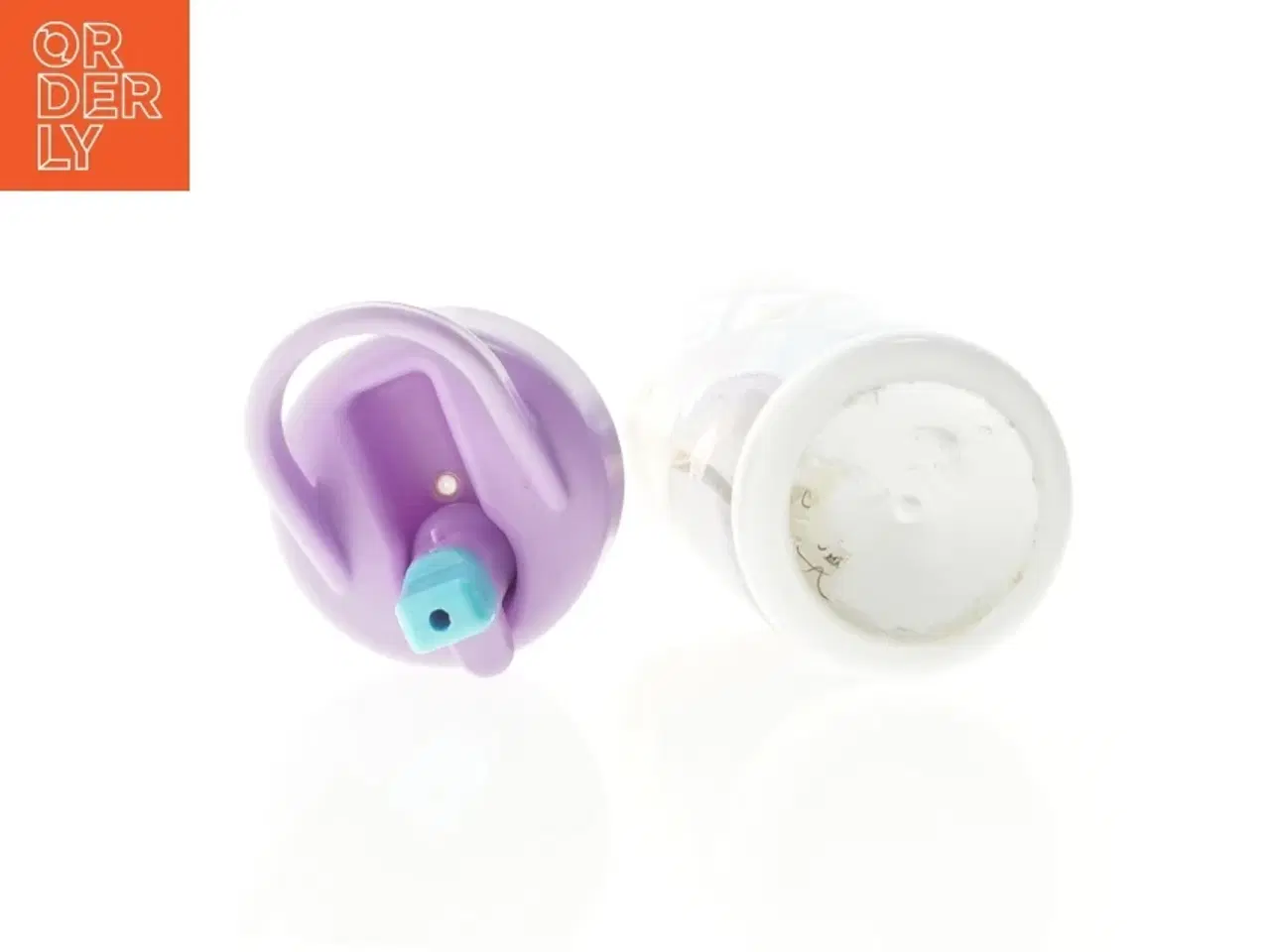 Billede 2 - Børne drikkedunk med sugerør (str. 18 x 6 cm)