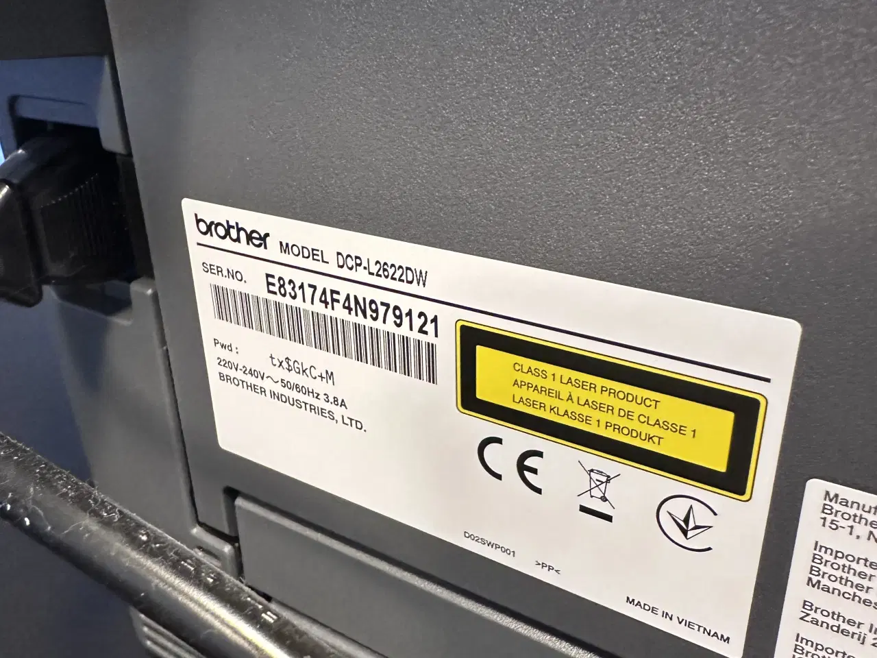 Billede 4 - Brother laser printer