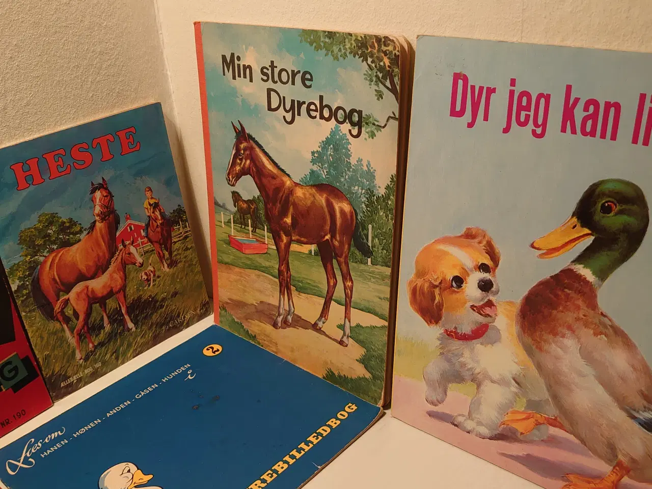 Billede 3 - 11 stk vintage børnebøger om bondegårdsdyr.