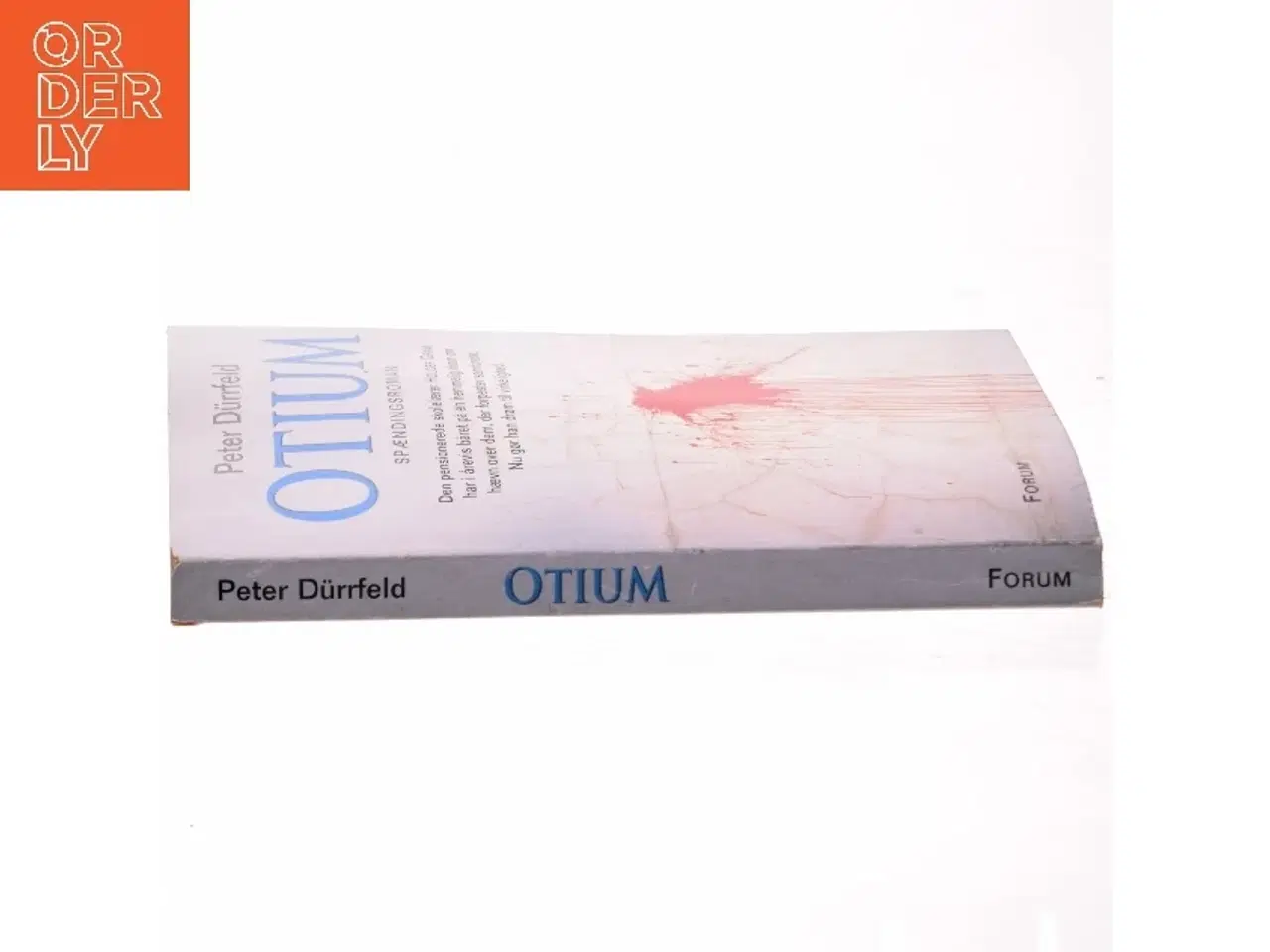 Billede 2 - Otium : spændingsroman af Peter Dürrfeld (Bog)