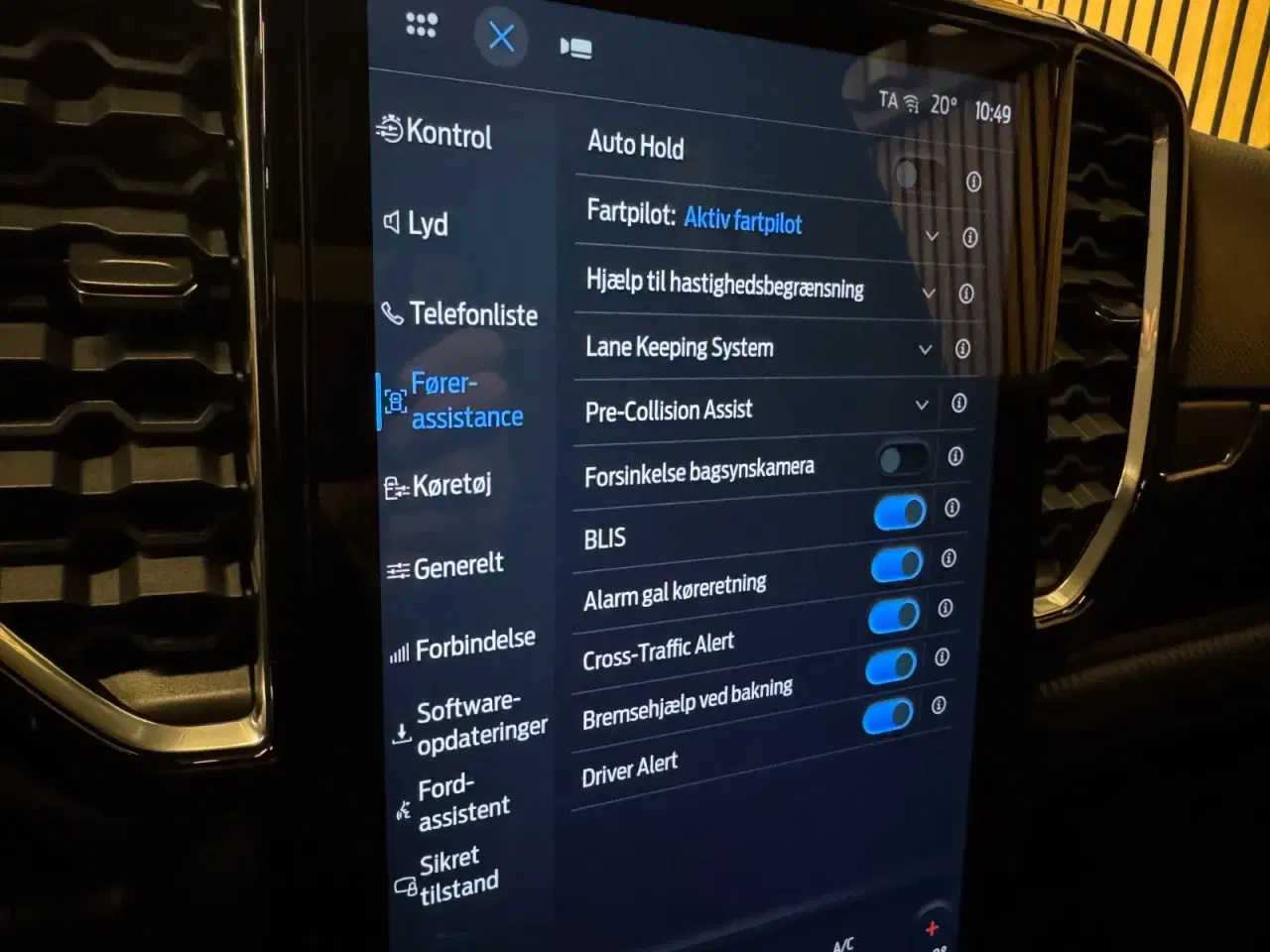 Billede 9 - Ford Ranger 3,0 EcoBlue MS-RT Db.Kab aut.