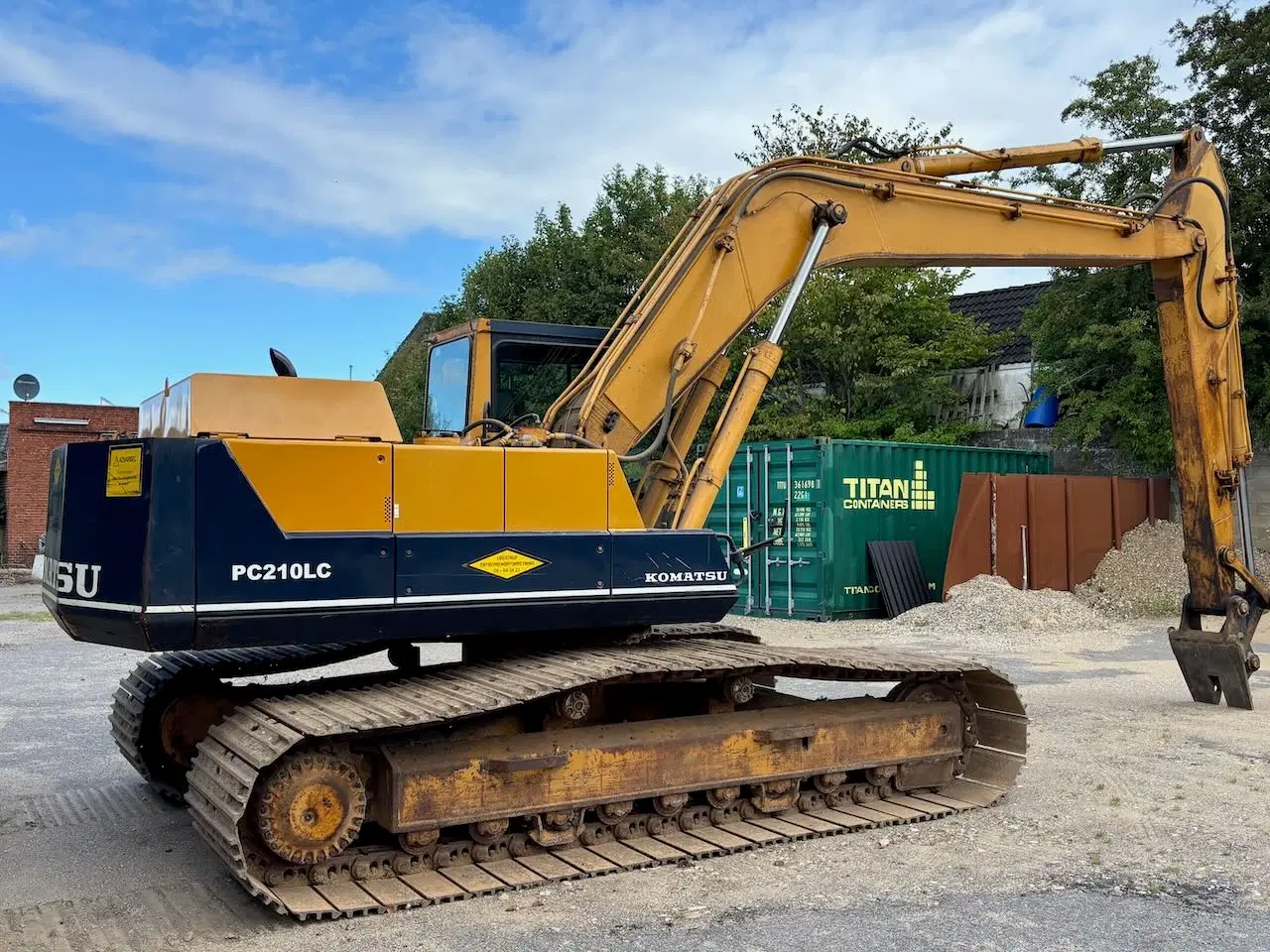 Billede 2 - Unik 22 T. Komatsu gravemaskine.