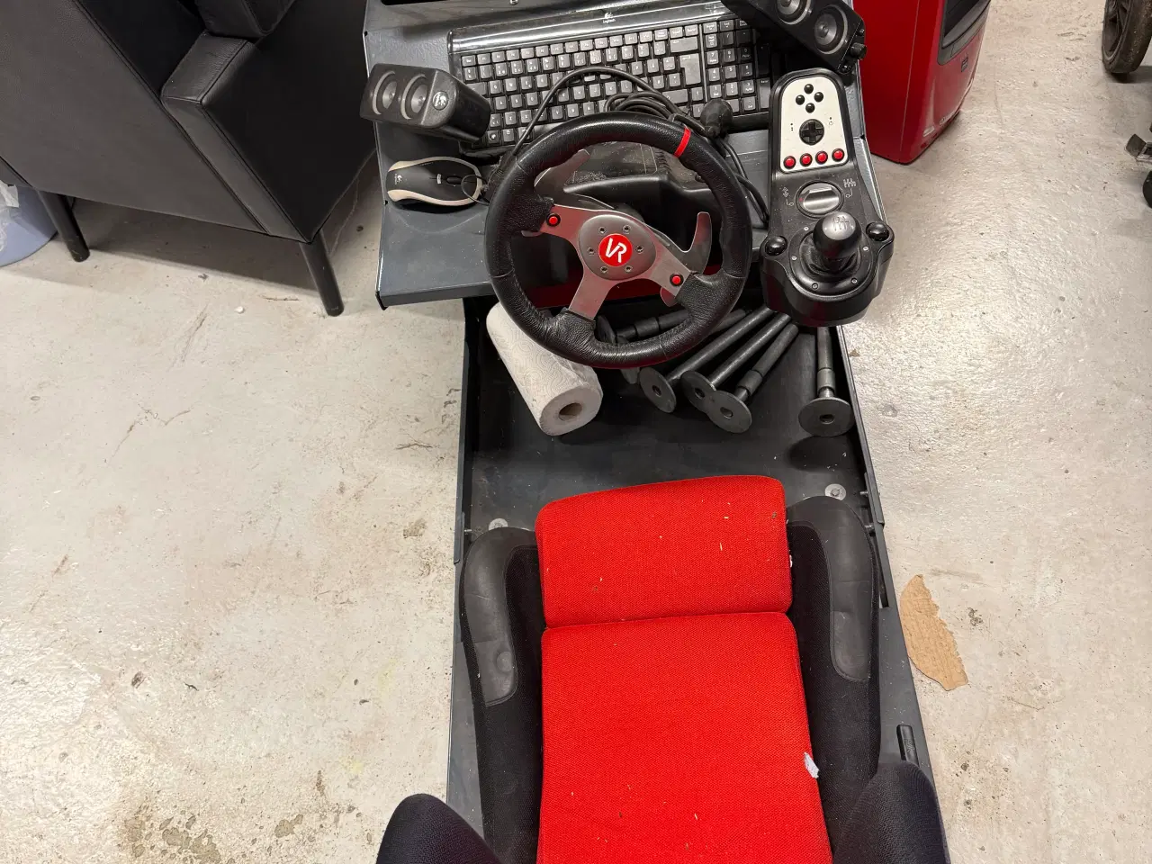 Billede 1 - Logitech Motorsports simulator