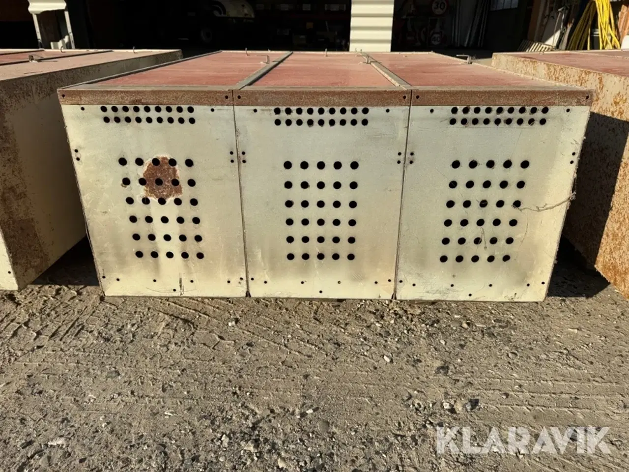 Billede 7 - Stålskabe 3 låger 3stk.