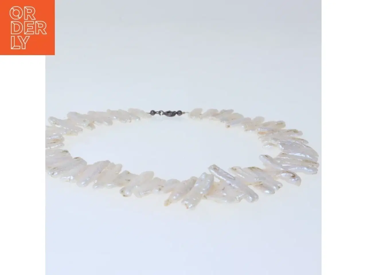 Billede 2 - Perlehalskæde (str. 43,5 cm)