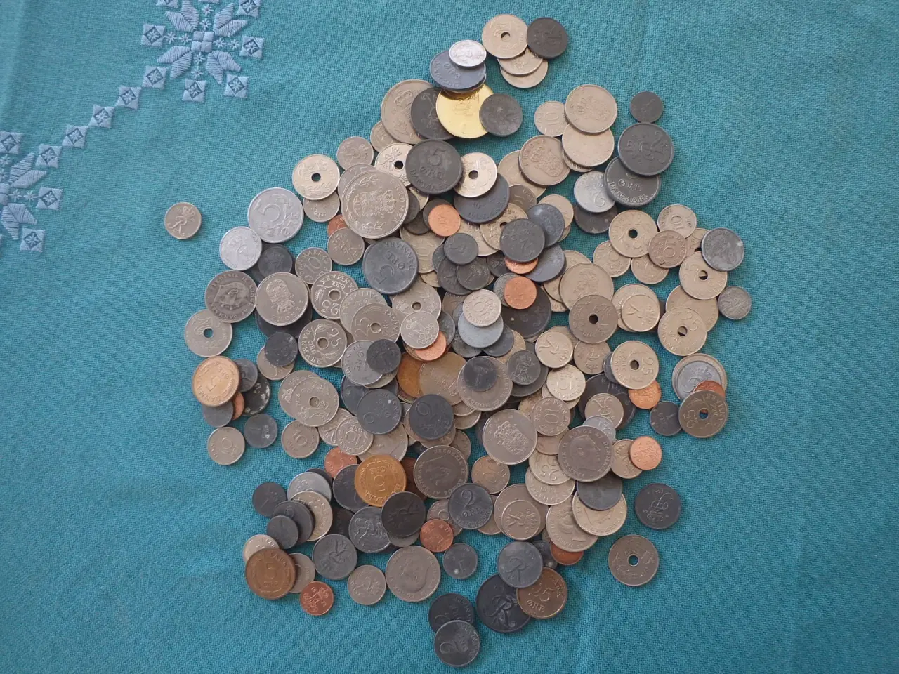 Billede 2 - Danmark 900 gr. mønter Blandede