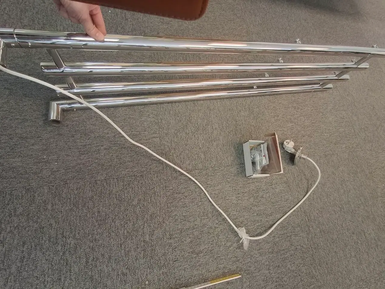 Billede 3 - 4-rørs håndklædetørrer til EL  STRØMBERG