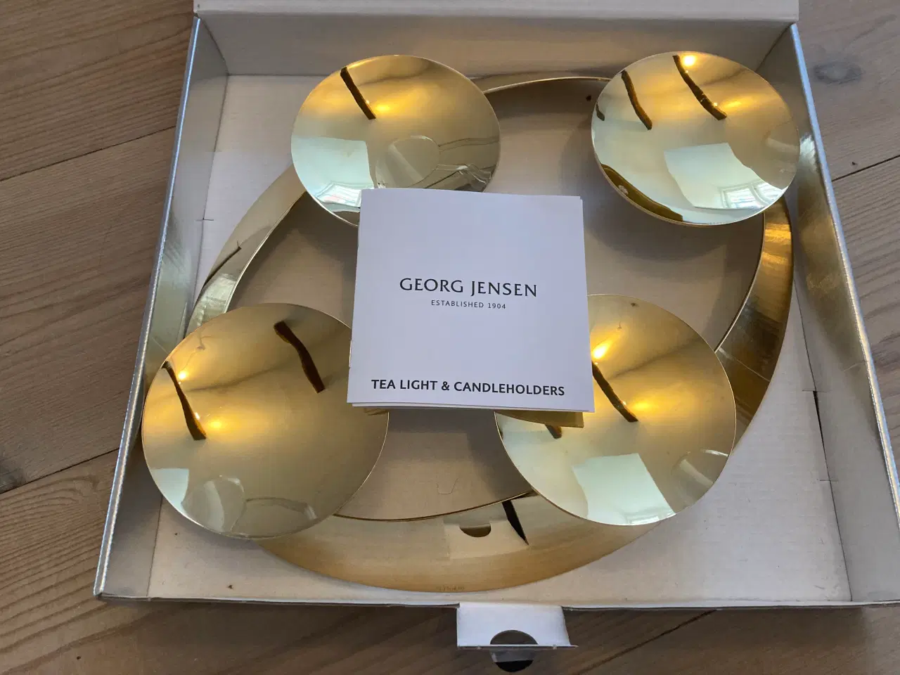 Billede 4 - Georg Jensen Four guldbelagt lysestage