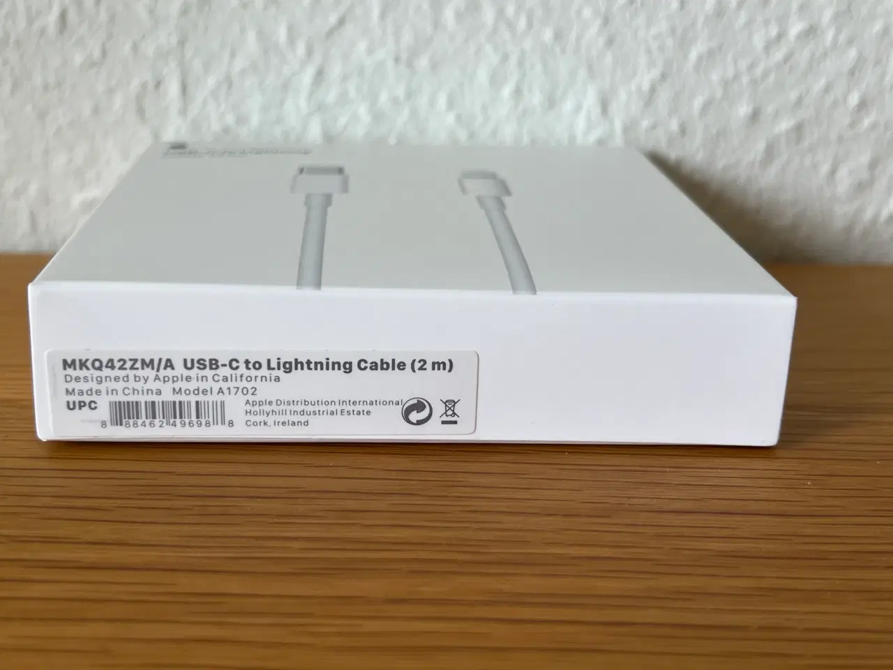 Billede 2 - OPLADERKLABEL USB-C TIL LIGHTNING APPLE