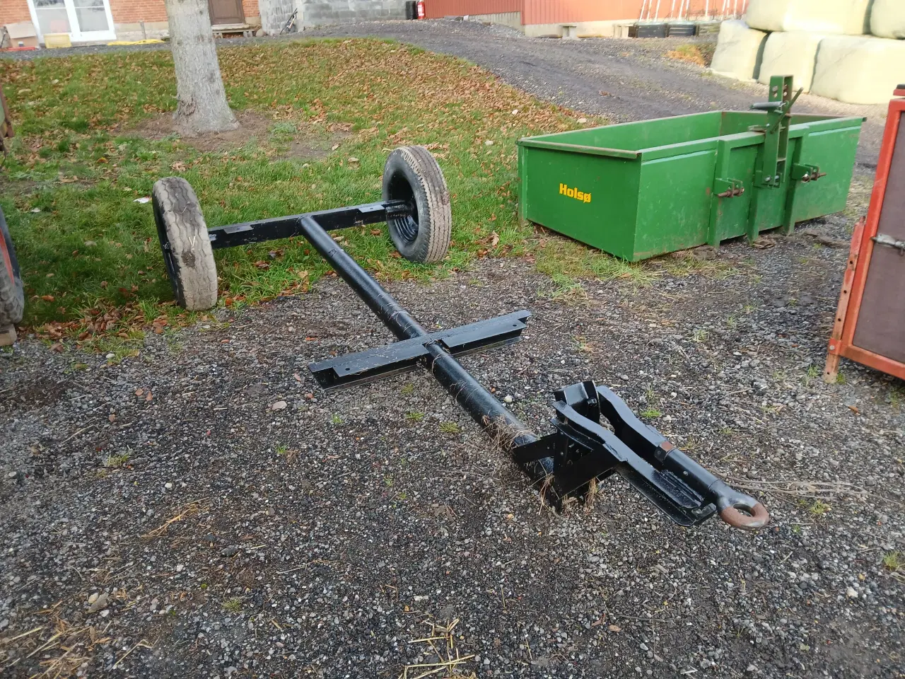 Billede 1 - Vogn der var lavet til skur