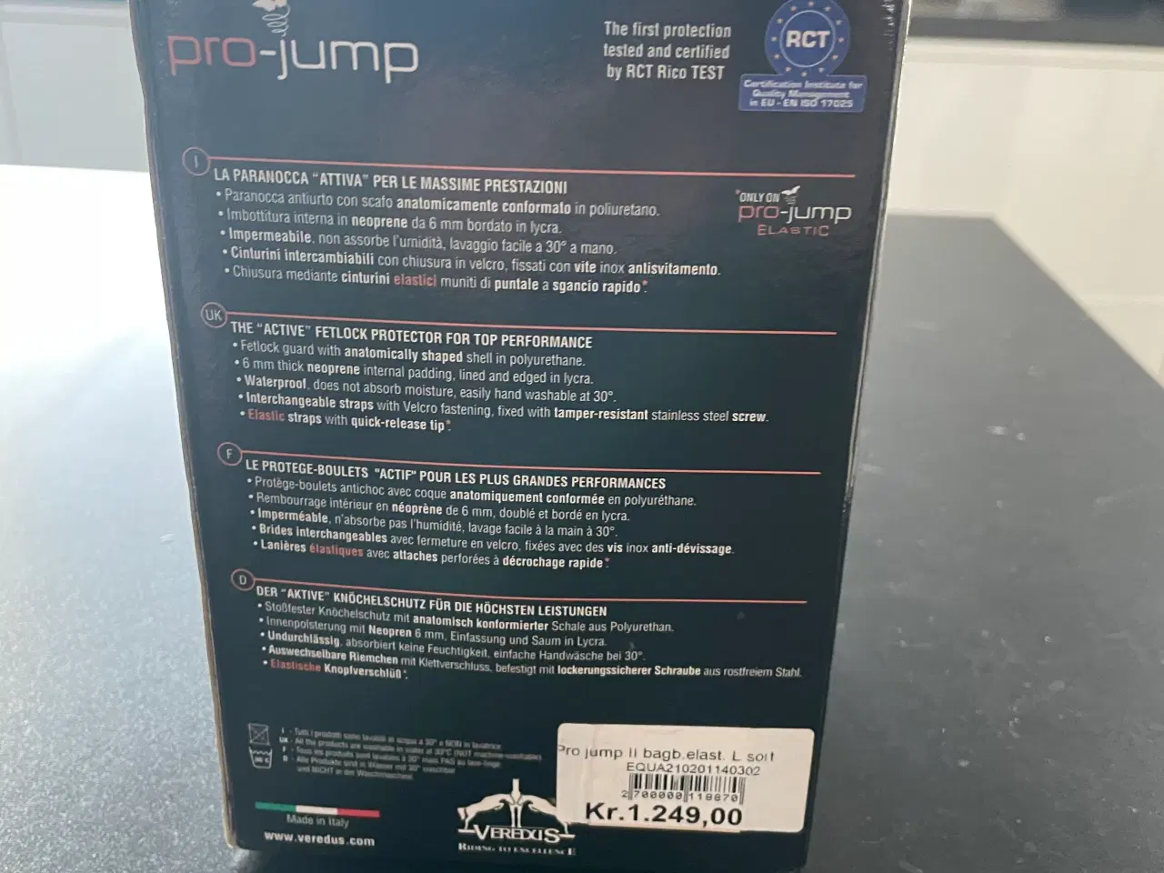 Billede 7 - Veredus gamacher str. M