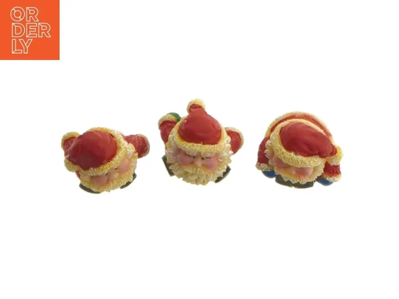 Billede 2 - Julemandsfigurer (str. 3 styk)
