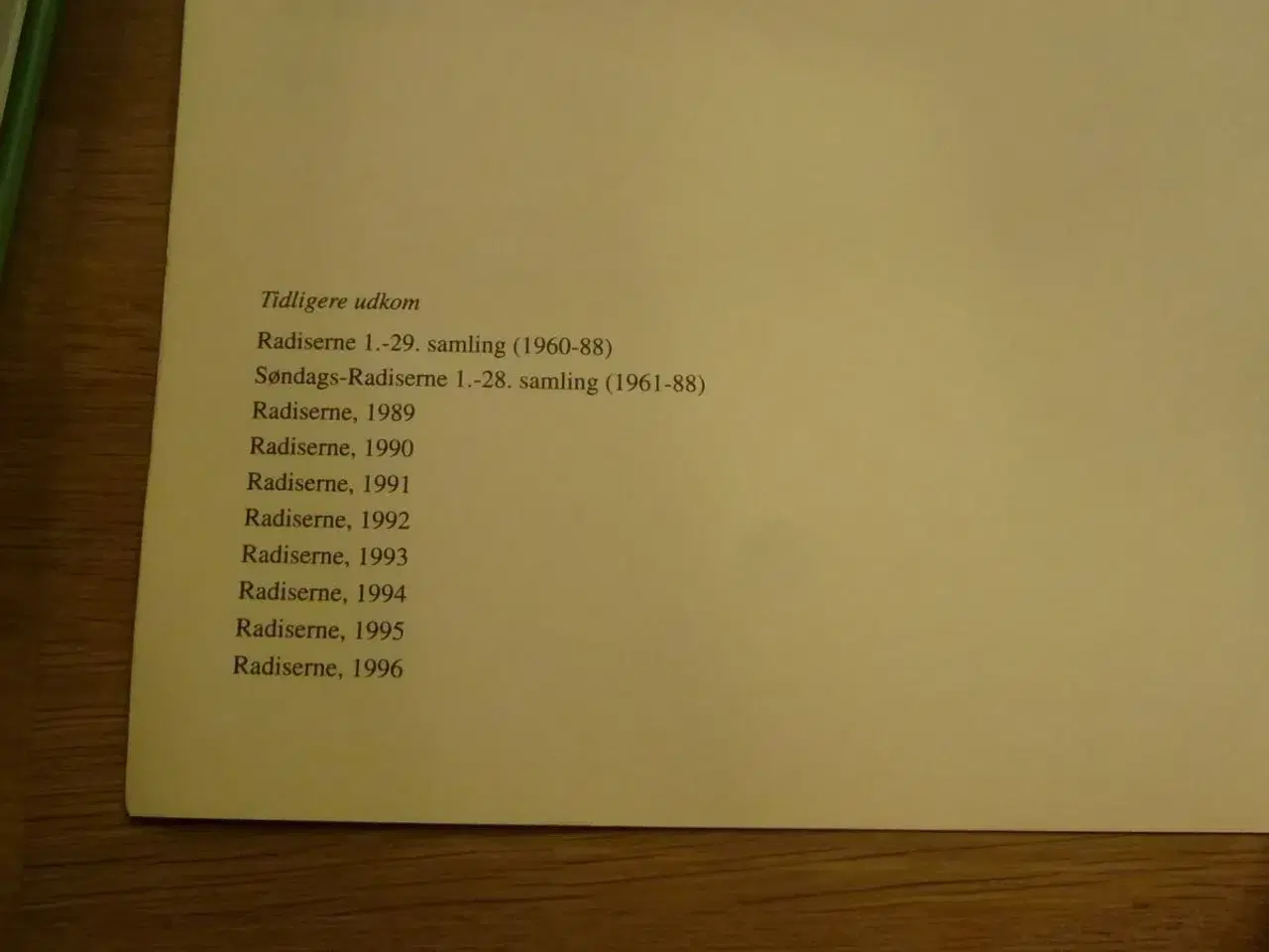 Billede 4 - Radiserne 1997