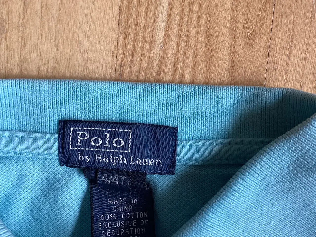 Billede 3 - Lyseblå Ralph Lauren polo