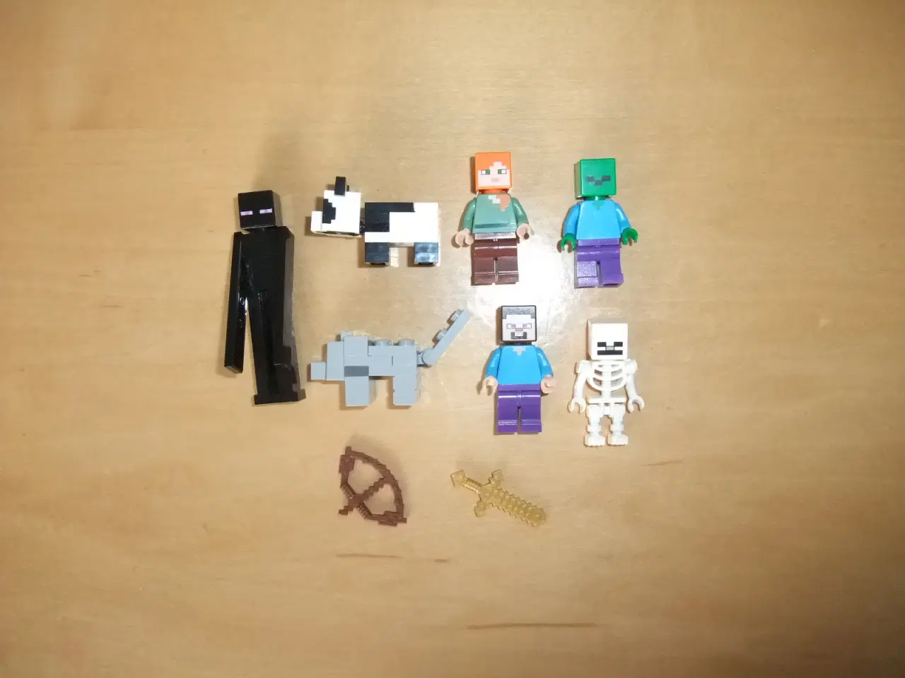 Billede 2 - Lego Minecraft Figurer+Tilbehør