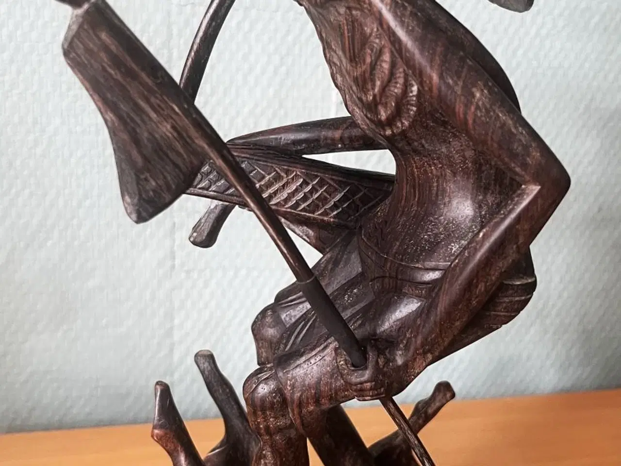 Billede 2 - Kina skarvfisker i hardwood 380 kr. 