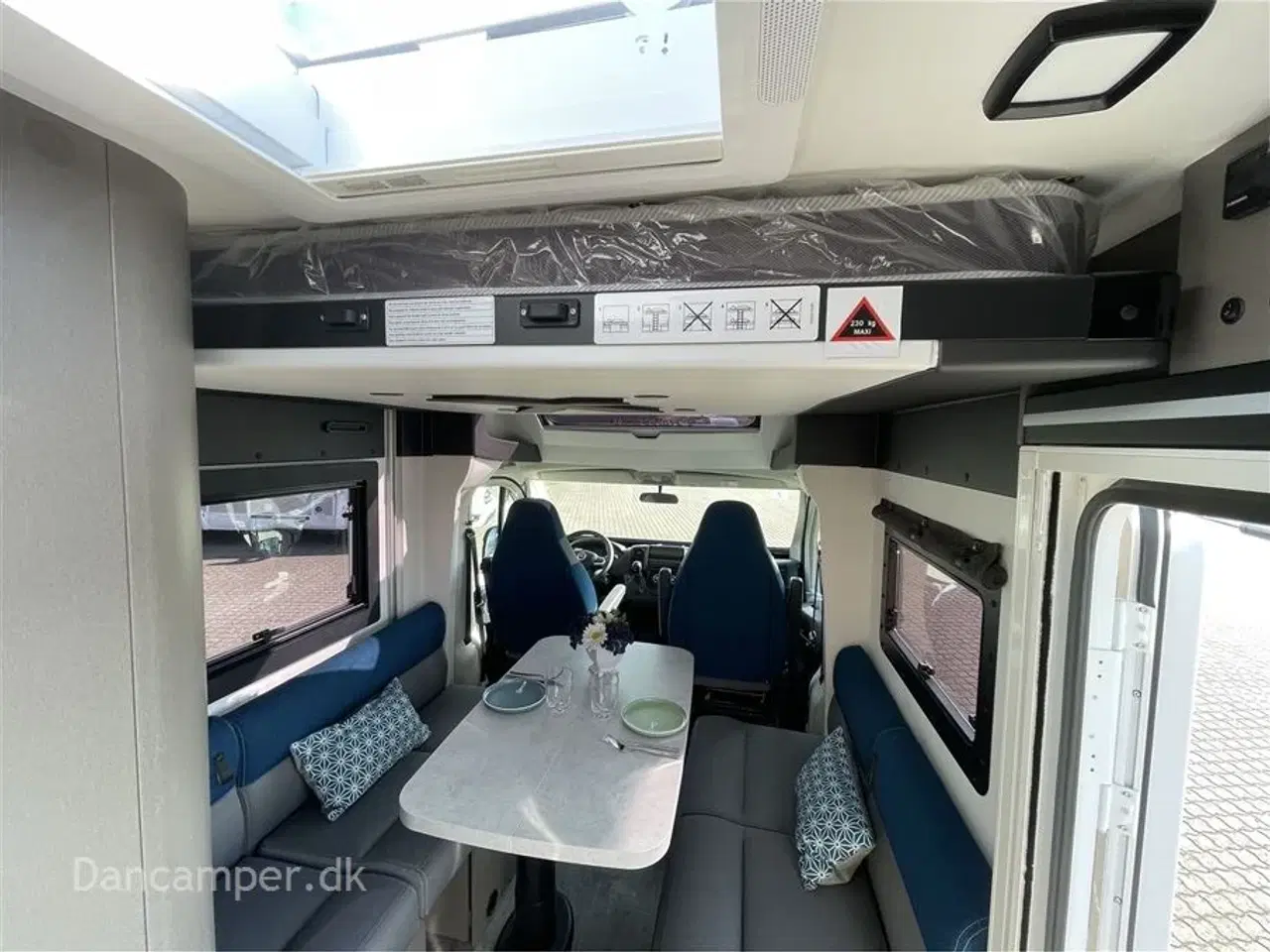 Billede 23 - 2024 - Chausson X650 Exclusive line   Camper med stor Lounge og siddegruppe, 9-trins automatgear, sænkeseng, stor garage, specialfælge, Connect- og X-tilbehørspakke ,