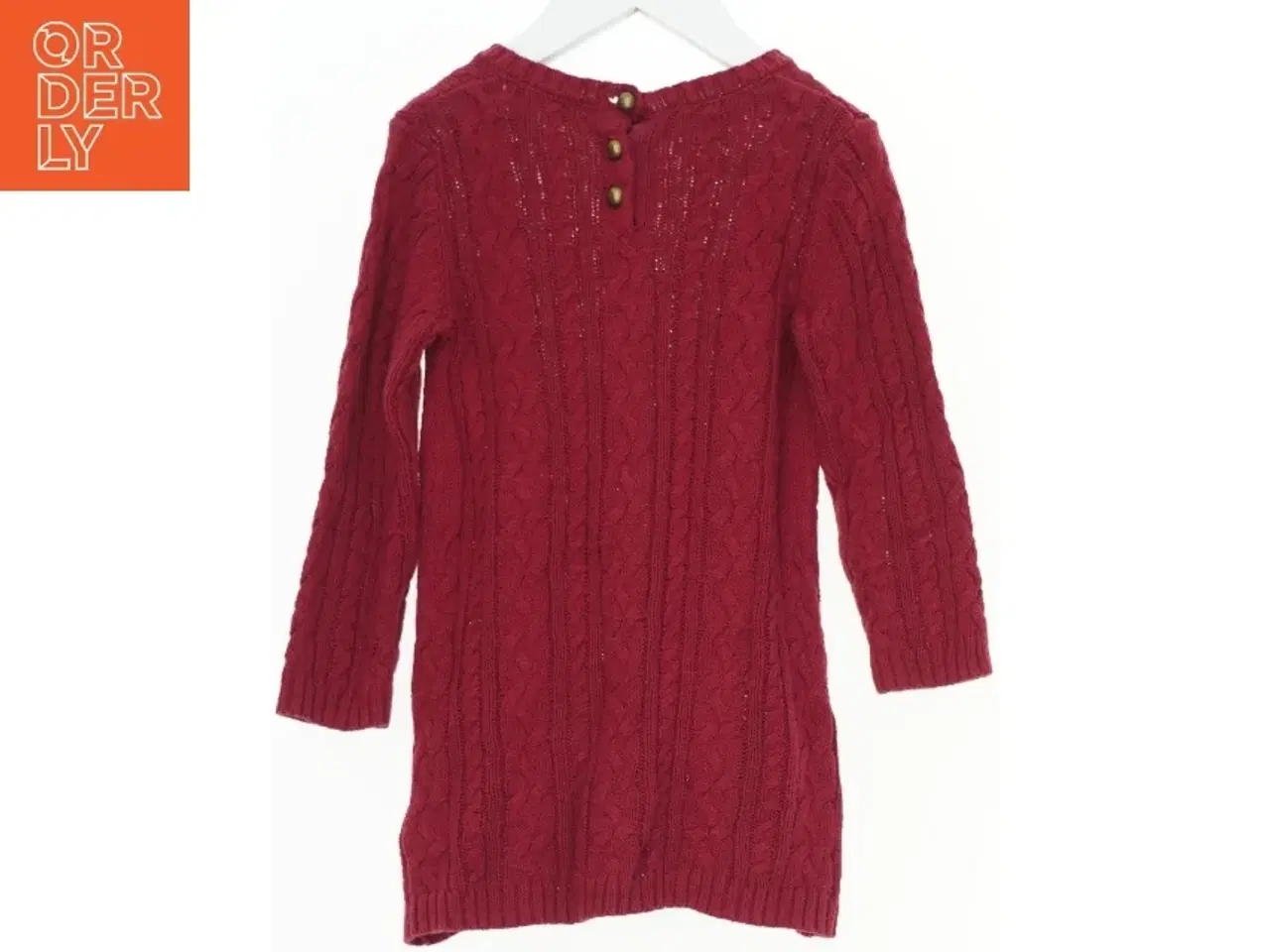 Billede 2 - Strikket kjole / julekjole med kabelstrik fra Catherinemalandrino (str. 86)