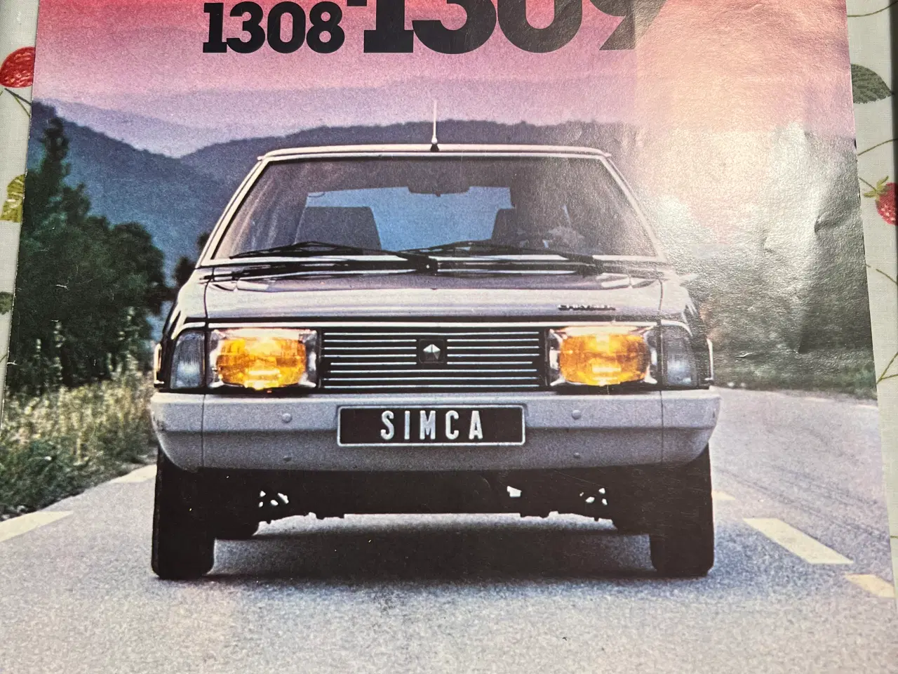 Billede 3 - Gamle Simca Brochure 