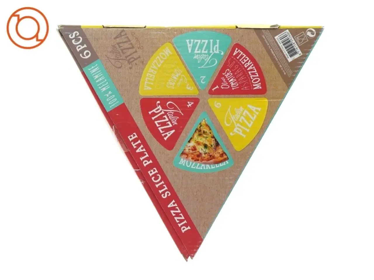 Billede 2 - nye pizza slice plate (str. 23 x 22cm)