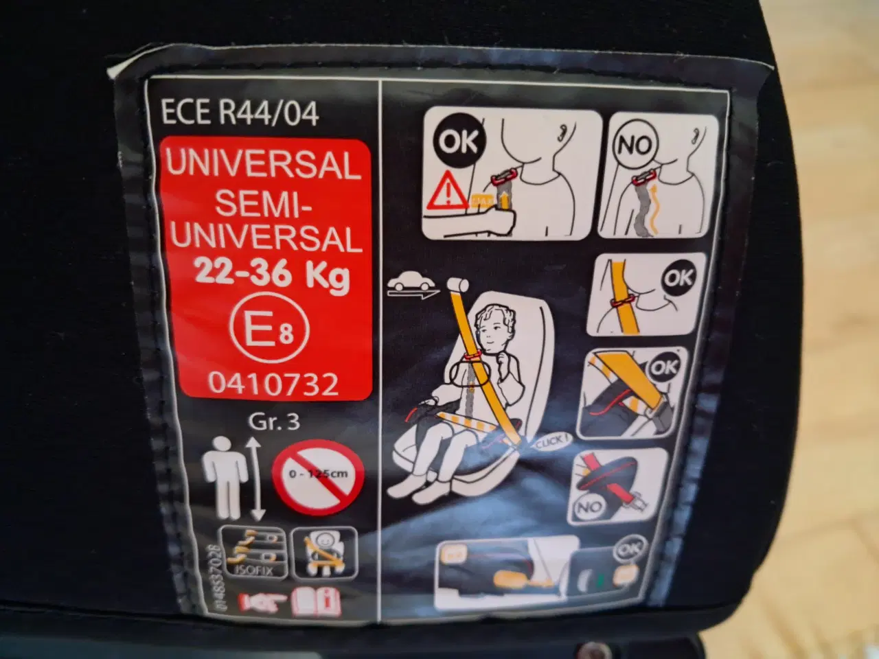 Billede 3 - Autostol med ISOFIX