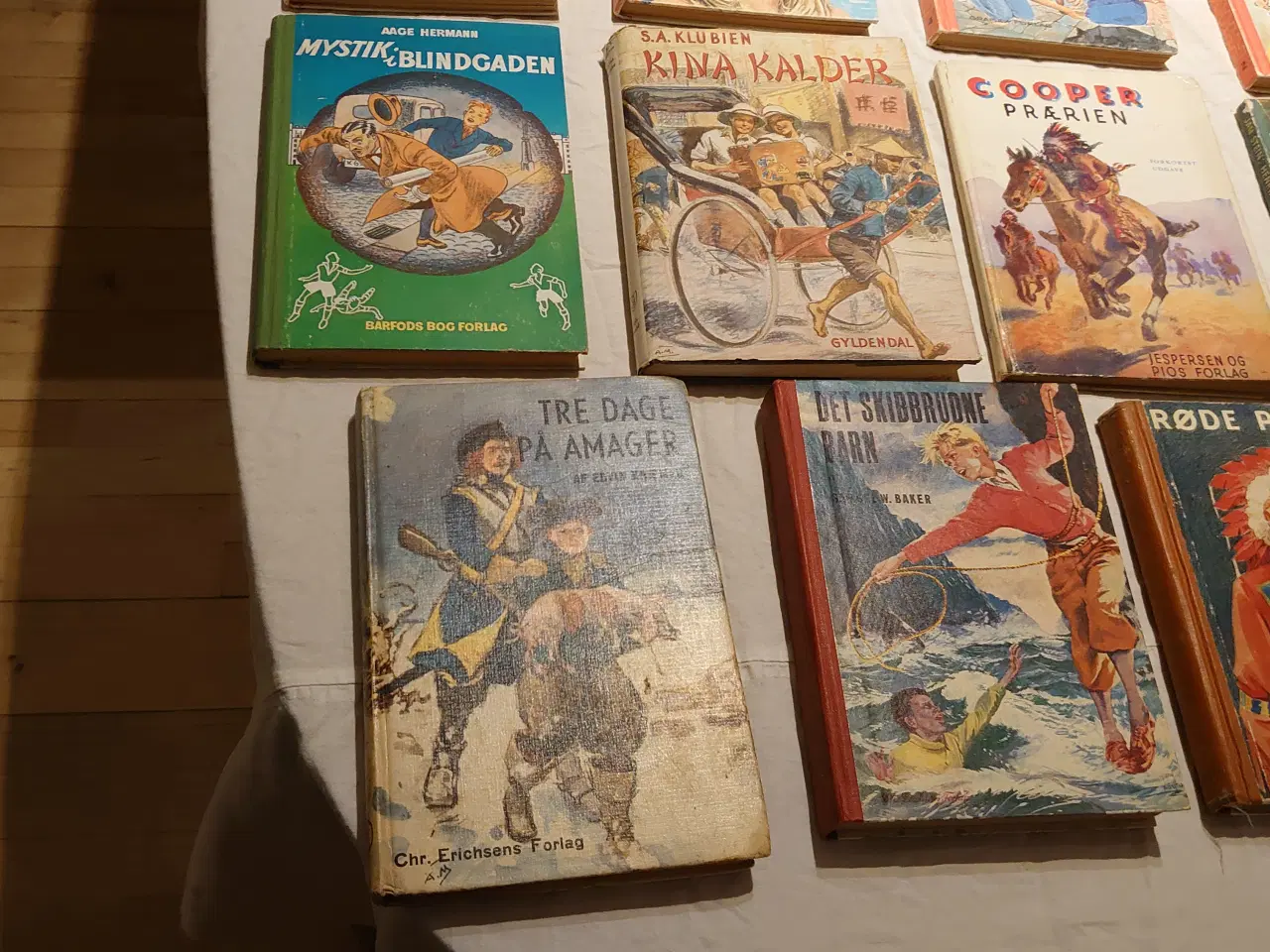 Billede 5 - 31 stk gamle børneromaner. 1930-80