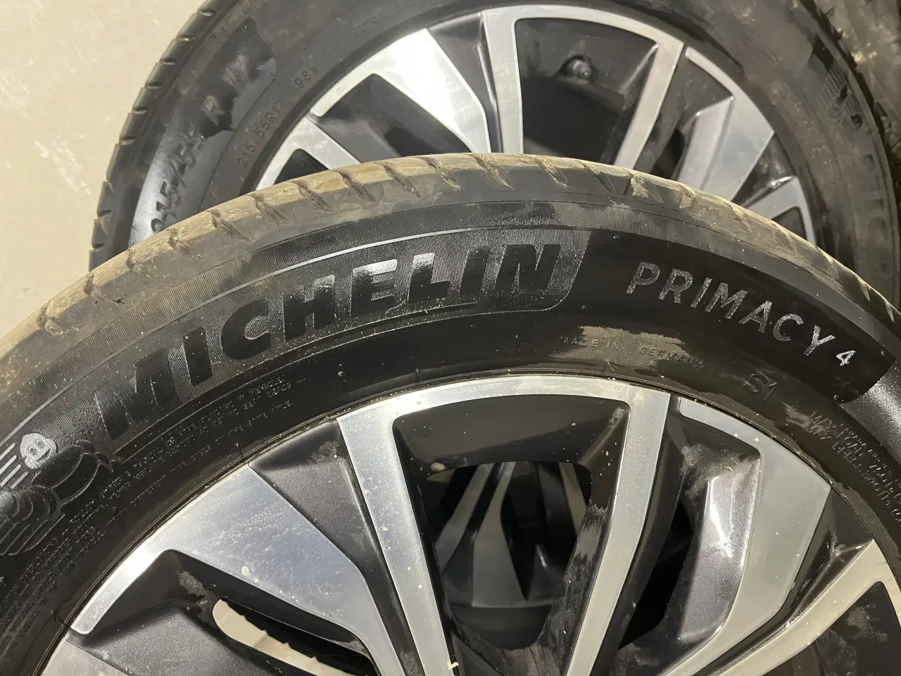 Billede 3 - Peugeot 17” alufælge med Sommer Michelin dæk – sup
