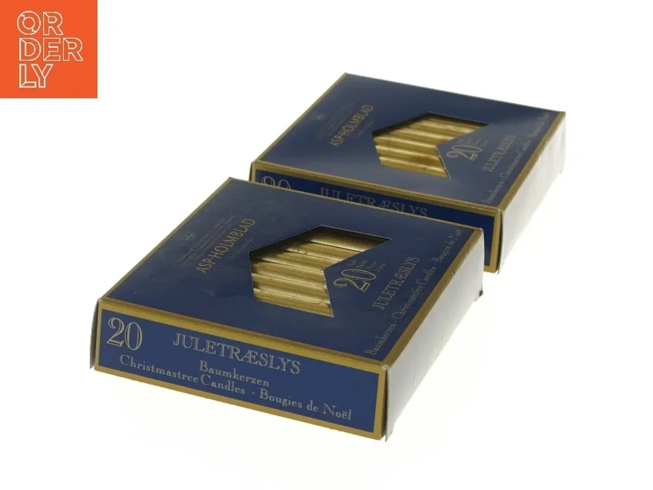 Billede 3 - Asp-Holmblad juletræslys, 40 stk fra Asp-Holmblad (str. 40 styk, 11 cm)