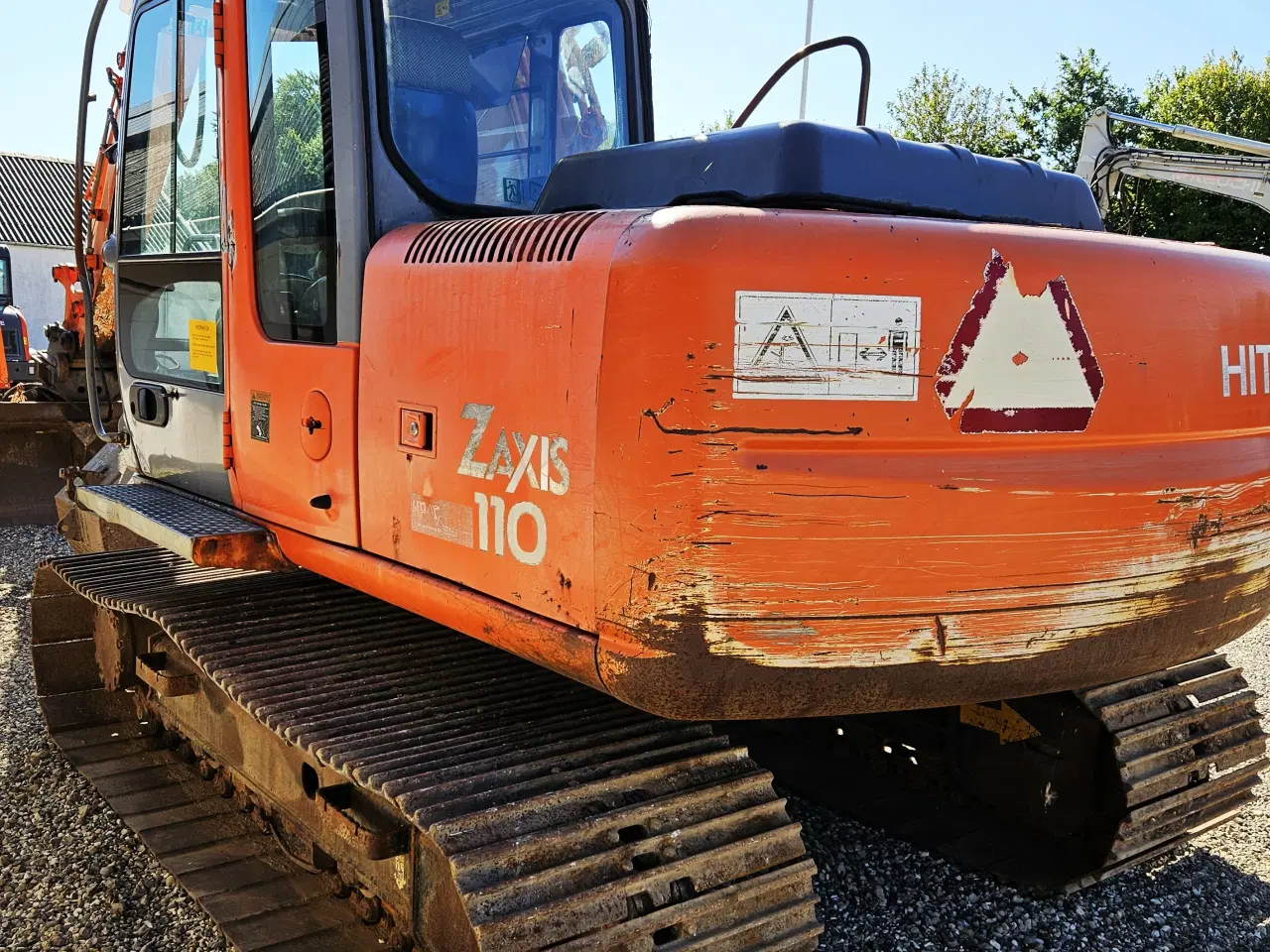 Billede 5 - Hitachi ZX110 / 10 tons / brede bånd / skovlsæt