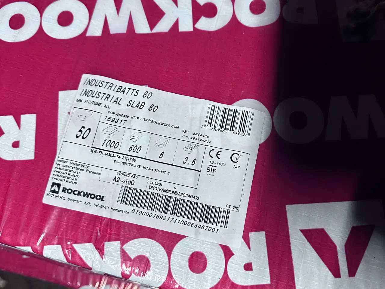 Billede 11 - Isover  og Rockwool isoleringsmateriale